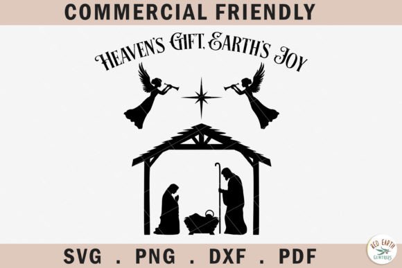 Christmas Nativity SVG – A Crafts & Graphics Gem for Holiday Content
