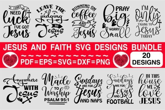 Jesus and Faith SVG Designs Bundle: A Visual Content Creator’s Review