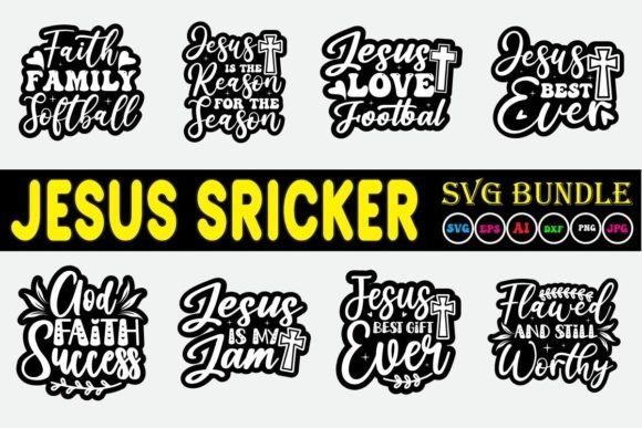 Jesus Sticker SVG Bundle Vol.2: A Practical Review for Branding & Marketing Use