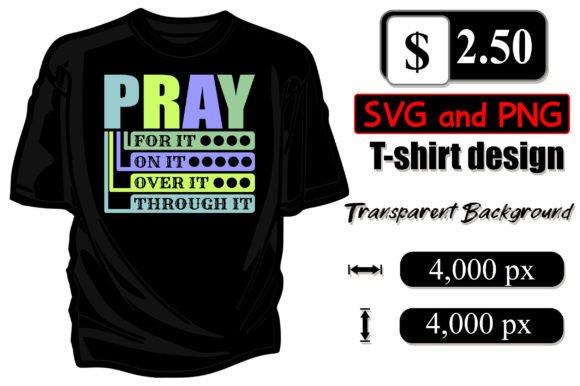Pray On It SVG Design: A Faith-Focused Graphic for Print & Digital Projects